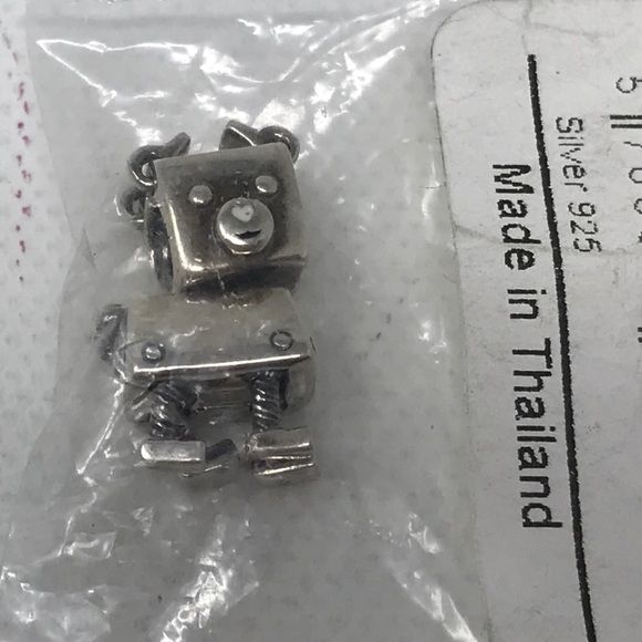 Pandora Bobby Bot 797551EN12 Pendant Charm, Size OS - 925 Silver - Picture 5 of 7